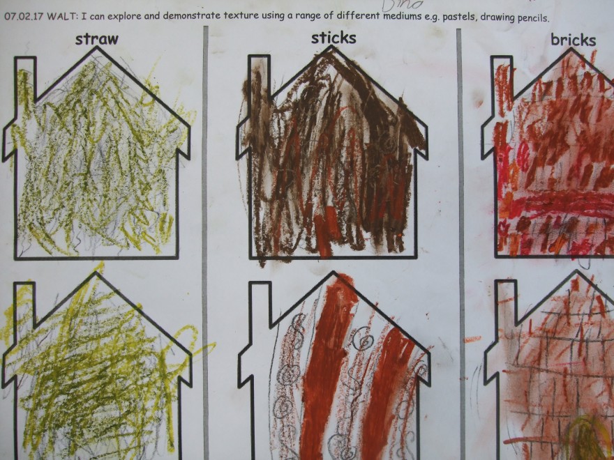 KS1 Art Gallery Ashby C of E Primary School